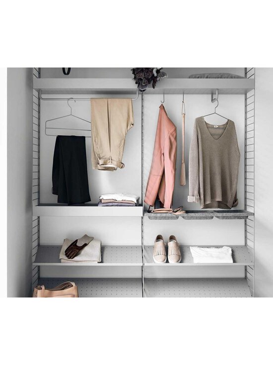 String - String System -lokerohylly vaaleanharmaa huopa 78 x 30 cm - GREY | Stockmann - photo 5