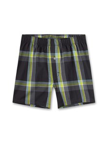 Sanetta - Teens Checkered Networking šorti - 8072 GRAPHITE BLUE | Stockmann