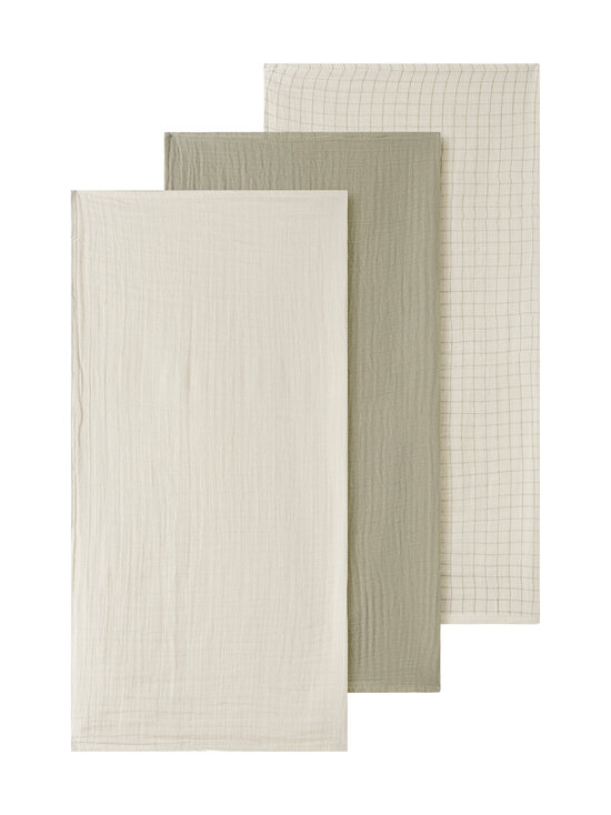 Lil' Atelier - NbnIsley-harsoliinat 3-pack - MOSS GRAY AOP:TURTLEDOVE/MOSS GRAY | Stockmann - photo 1