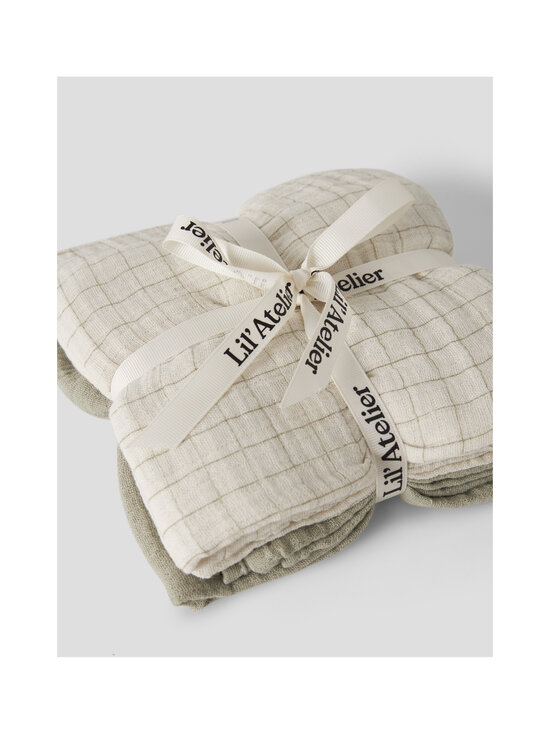 Lil' Atelier - NbnIsley-harsoliinat 3-pack - MOSS GRAY AOP:TURTLEDOVE/MOSS GRAY | Stockmann - photo 4