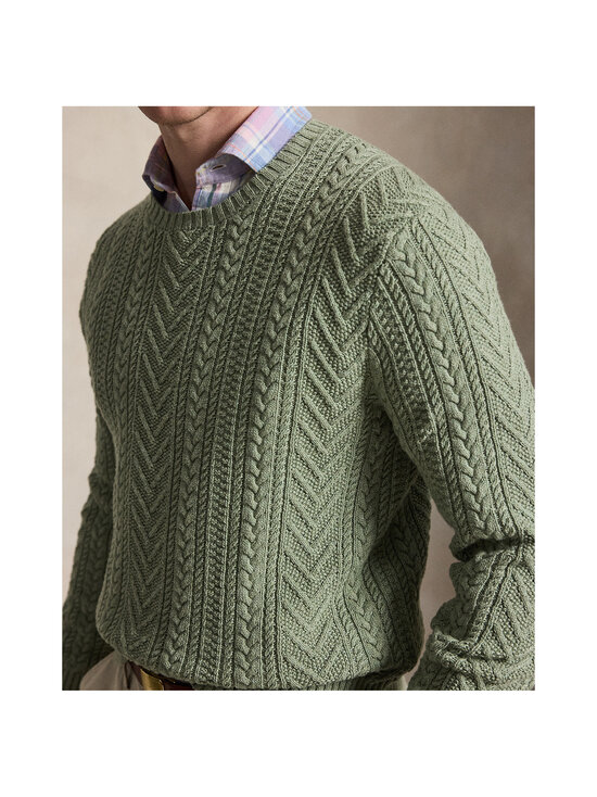 Polo Ralph Lauren - Palmikmustriga kudum Regular Fit - FERN GREEN COMBO | Stockmann - photo 4