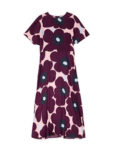 Marimekko - Heleä Unikko -mekko - 435 DK. PURPLE, LT. PINK, LT. BLUE | Stockmann