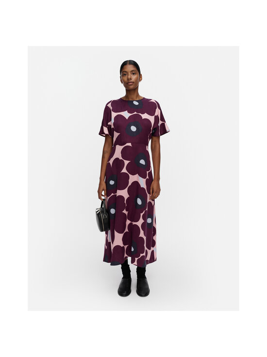 Marimekko - Heleä Unikko -mekko - 435 DK. PURPLE, LT. PINK, LT. BLUE | Stockmann - photo 2