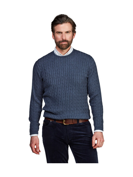 HANSEN&JACOB - Kudum Crew Neck - BLUE 46 | Stockmann - photo 1