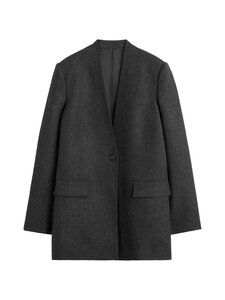 TOTEME - Scarf-bleiseri - CHARCOAL MELANGE | Stockmann