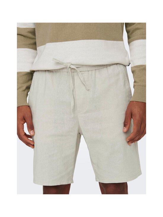 Only & Sons - Linasegust lühikesed püksid OnsLinus - SILVER LINING - photo 6 Only & Sons - Linasegust lühikesed püksid OnsLinus - SILVER LINING | Stockmann - photo 6