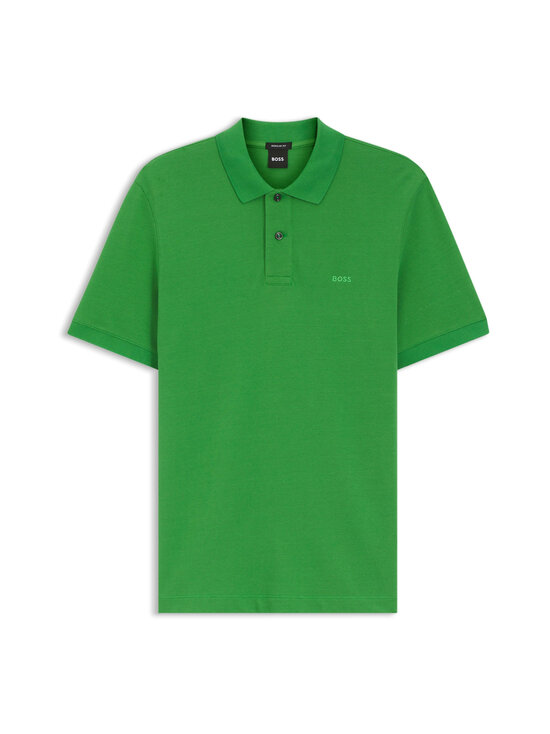 BOSS - Pallas Jersey -pikeepaita - 397 OPEN GREEN | Stockmann - photo 1