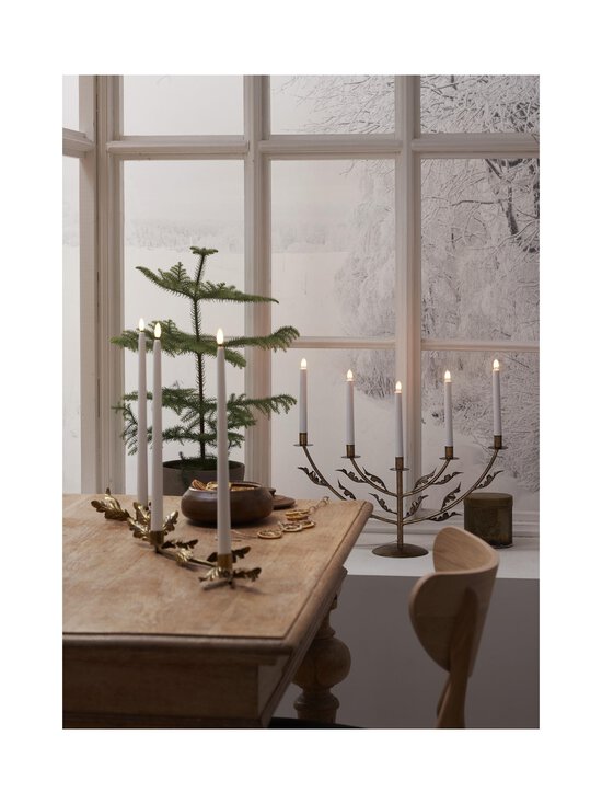 Star Trading - Grace 5 -kynttilänjalka 53,5 x 14 x 48 cm - MESSINKI | Stockmann - photo 4