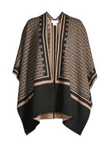 Busnel - Garnette-merinoponcho - BLACK/SALTY CARAMEL | Stockmann