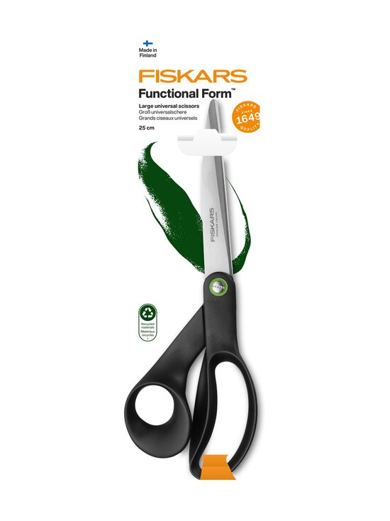 Fiskars - Functional Form ReNew universālās šķēres - BLACK - photo 3 Fiskars - Functional Form ReNew universālās šķēres - BLACK | Stockmann - photo 3