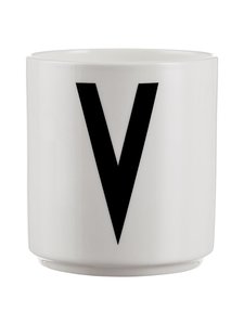 Design Letters - Kirjainmuki, V - VALKOINEN/MUSTA Design Letters - Kirjainmuki, V - VALKOINEN/MUSTA | Stockmann