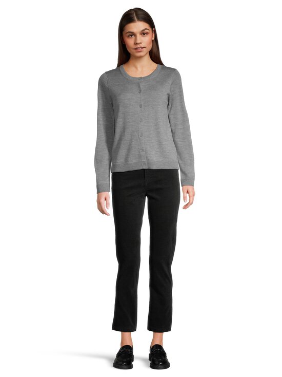 ESSENTIALS by Stockmann - Amelia-merinoneuletakki - MID GREY MEL 245499 - photo 2 ESSENTIALS by Stockmann - Amelia-merinoneuletakki - MID GREY MEL 245499 | Stockmann - photo 2