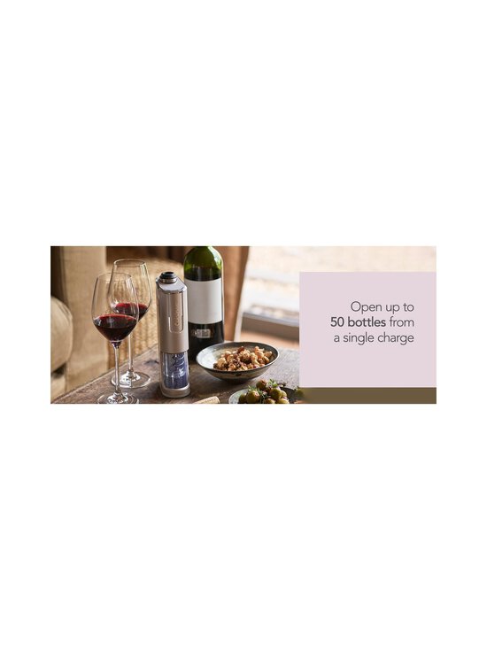 Cuisinart - RWO100E Cordless Wine Opener - langaton viinipullonavaaja + vakuumipumppu - SILVER - photo 7 Cuisinart - RWO100E Cordless Wine Opener - langaton viinipullonavaaja + vakuumipumppu - SILVER | Stockmann - photo 7