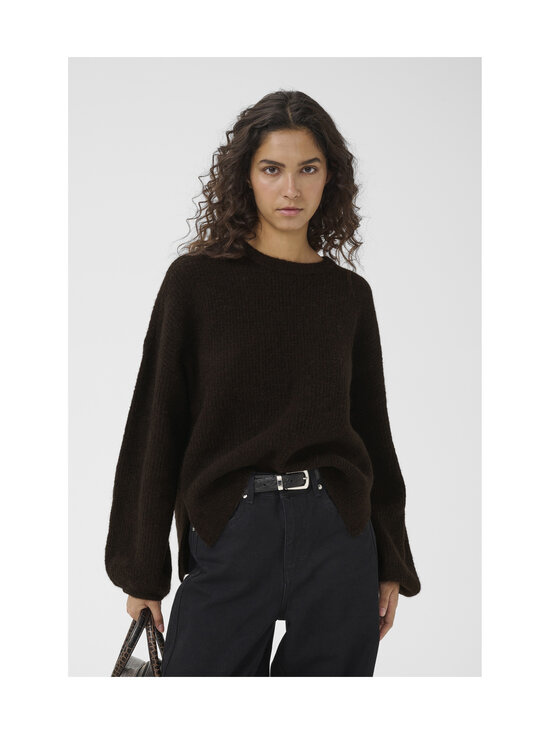 Gestuz - GZalpha Slit -neulepusero - 130 GANACHE MELANGE | Stockmann - photo 5