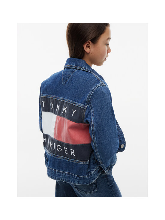 Tommy Hilfiger - Heritage Flag džinsa jaka - 1A4 DENIM MEDIUM | Stockmann - photo 3