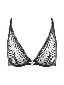 Aubade - Voodoo Kiss Ultra Plunge Triangle krūšturis - MILLENIUM BLACK | Stockmann