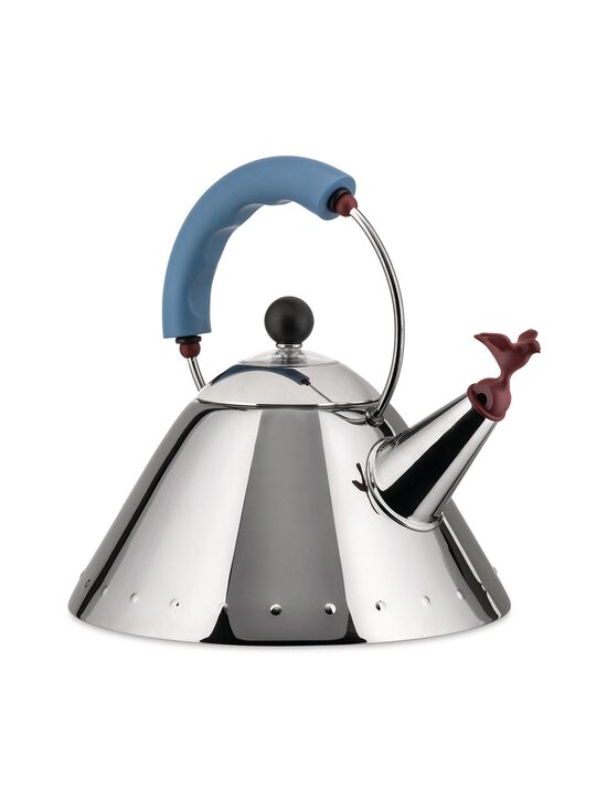 Alessi - Veekeetja Michael Graves 9093, 2 l - STEEL/BLUE - photo 2 Alessi - Veekeetja Michael Graves 9093, 2 l - STEEL/BLUE | Stockmann - photo 2