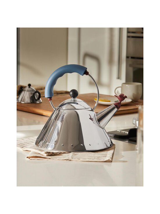 Alessi - Veekeetja Michael Graves 9093, 2 l - STEEL/BLUE - photo 5 Alessi - Veekeetja Michael Graves 9093, 2 l - STEEL/BLUE | Stockmann - photo 5