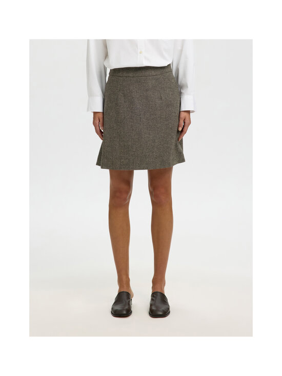Selected - SlwReeda High Waist -hame - BROWNIE DETAIL:STRUCTURE | Stockmann - photo 2