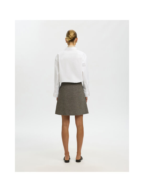 Selected - SlwReeda High Waist -hame - BROWNIE DETAIL:STRUCTURE | Stockmann - photo 3