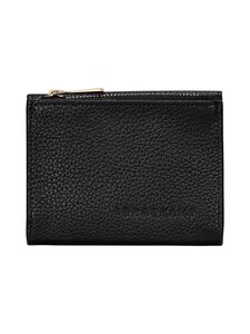 Longchamp - Le Foulonné ādas maks 11 x 9 cm - 001 BLACK | Stockmann