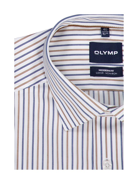 Olymp - Stripes Modern Fit -kauluspaita - 27 NOUGAT | Stockmann - photo 2