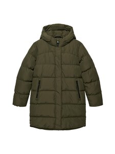 Superdry - Hooded Sports Puffer Mid -toppatakki - GVK WASHED KHAKI | Stockmann