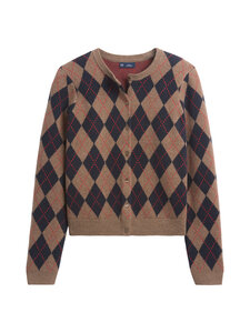 GAP - Cashsoft Cropped jaka - BLUE ARGYLE | Stockmann