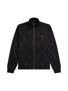 Fred Perry - Argyle Track -takki - BLACK | Stockmann