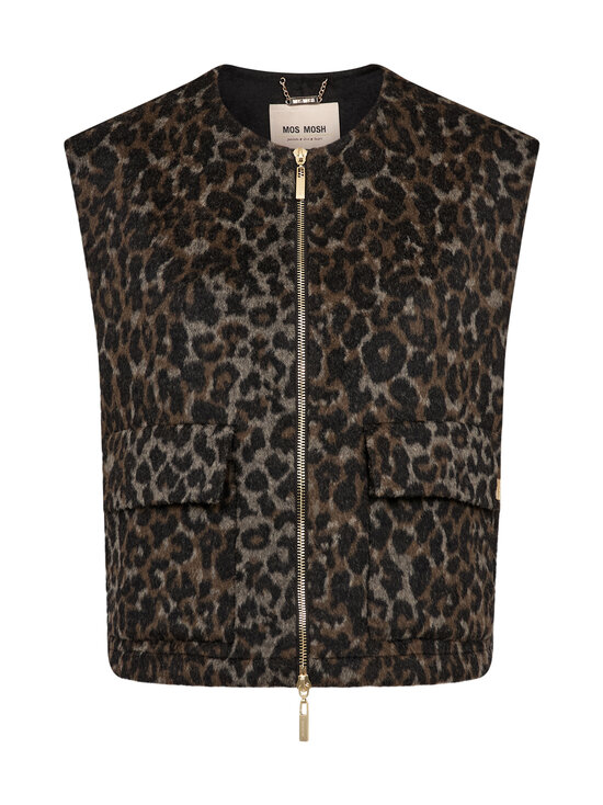 MOS MOSH - MMElise Leo stepēta veste - 801 BLACK | Stockmann - photo 1