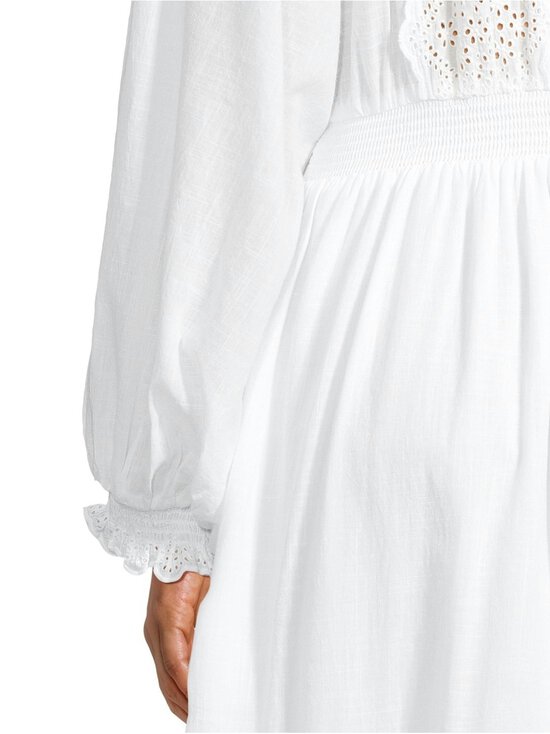 by TiMo - Cotton Slub midi kleita - 001 - WHITE - photo 6 by TiMo - Cotton Slub midi kleita - 001 - WHITE | Stockmann - photo 6