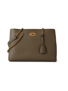 Mulberry - Õlakott Lily Chain Tote Small Classic Grain - R563 LINEN GREEN | Stockmann