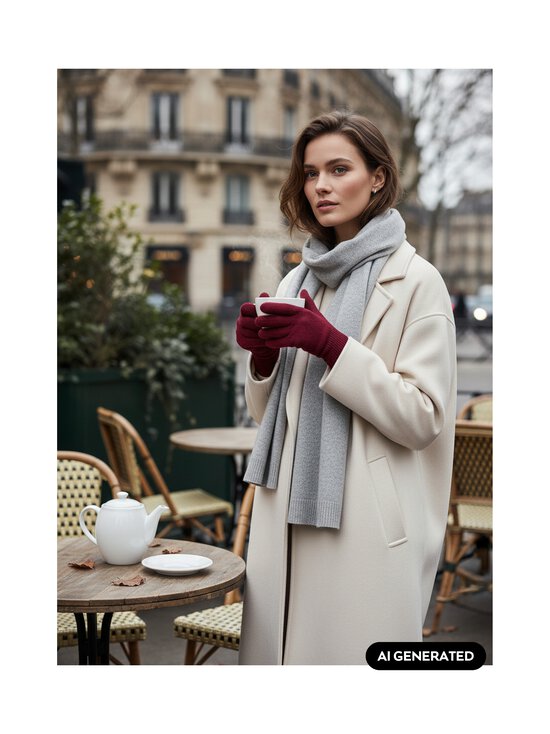 Balmuir - Kootud kindad Lazio - 680 BURGUNDY | Stockmann - photo 2