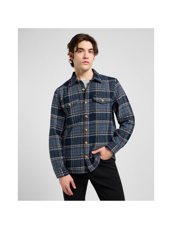 Lee - Särkjakk Textured 2 Pocket - MOOD INDIGO GREY PLAID | Stockmann - photo 2