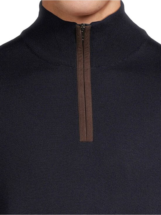 Paul & Shark - Vetoketjullinen villasekoiteneule - 50 BLUE | Stockmann - photo 4