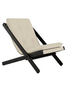 Karup Design - Boogie-nojatuoli beige/black - BEIGE | Stockmann