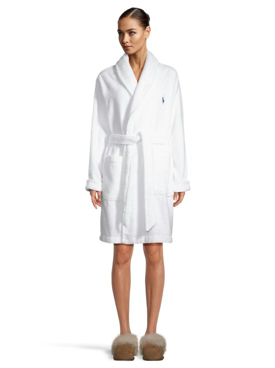 Polo Ralph Lauren - Short Printed Back -aamutakki - WHITE - photo 2 Polo Ralph Lauren - Short Printed Back -aamutakki - WHITE | Stockmann - photo 2