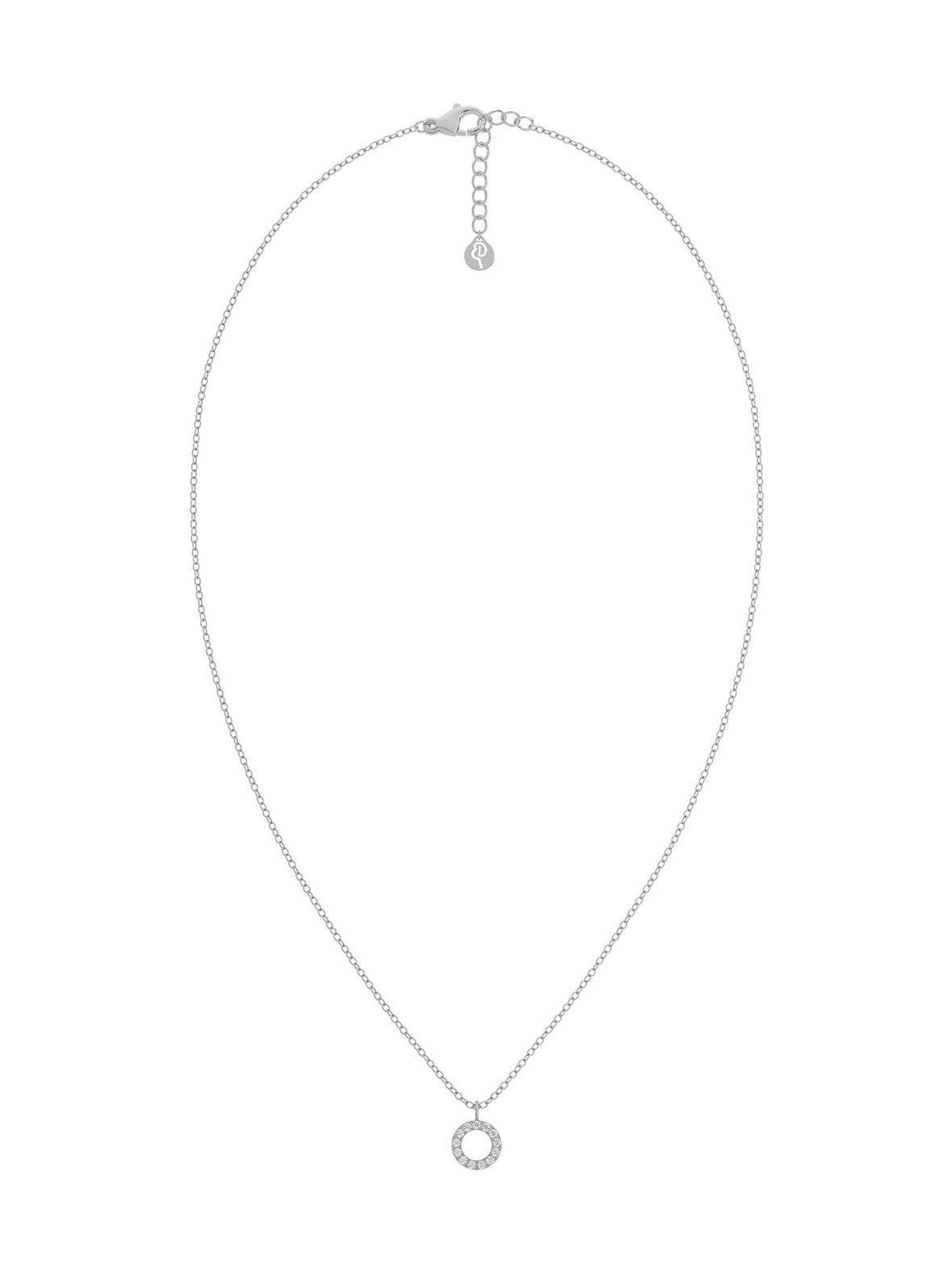 Glow Necklace Mini Steel -kaulakoru