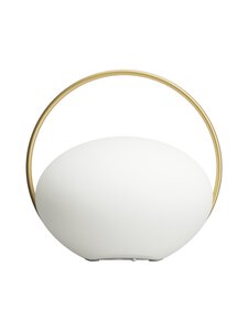 UMAGE - Orbit -kannettava valaisin 19,5 x 18,6 cm - WHITE, BRASS | Stockmann