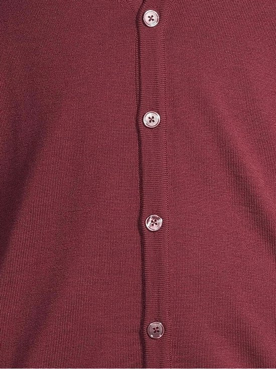 Stenströms - Merino Wool -neuletakki - DARK RED - photo 4 Stenströms - Merino Wool -neuletakki - DARK RED | Stockmann - photo 4