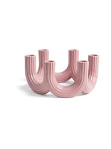 &klevering - Candle Holder Churros -kynttilänjalka 23.5 cm - PINK &klevering - Candle Holder Churros -kynttilänjalka 23.5 cm - PINK | Stockmann