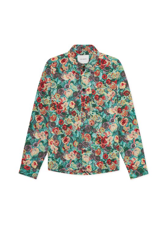 Les Deux - Bouquet Jacquard -päällyspaita - 966 MULTICOLOR | Stockmann - photo 1