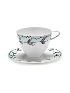 Serax - Blossom Milk Midnight Flowers -cappuccinokuppisetti, 2 kpl - MULTICO Serax - Blossom Milk Midnight Flowers -cappuccinokuppisetti, 2 kpl - MULTICO | Stockmann