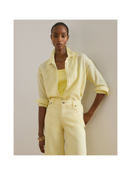 Lauren Ralph Lauren - Sport-paitapusero - YELLOW/WHITE | Stockmann - photo 3