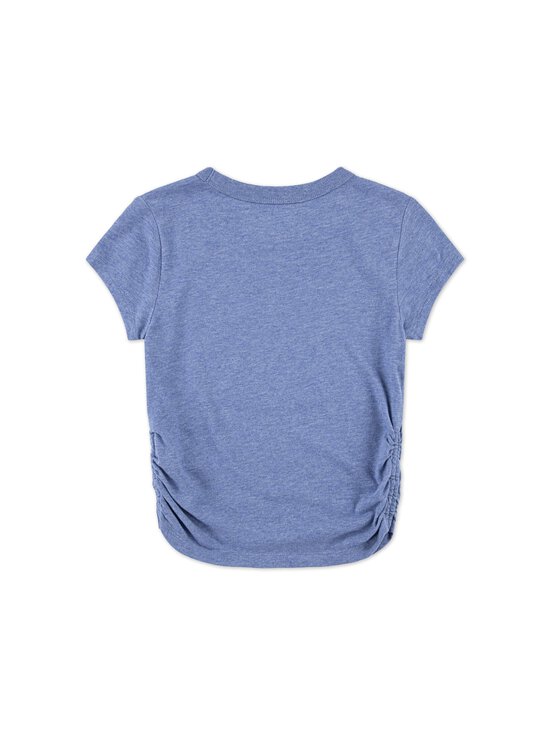 Abercrombie & Fitch - 1892 Ruched t-paita - UGC-ANF COLONY BLUE HEATHER | Stockmann - photo 2