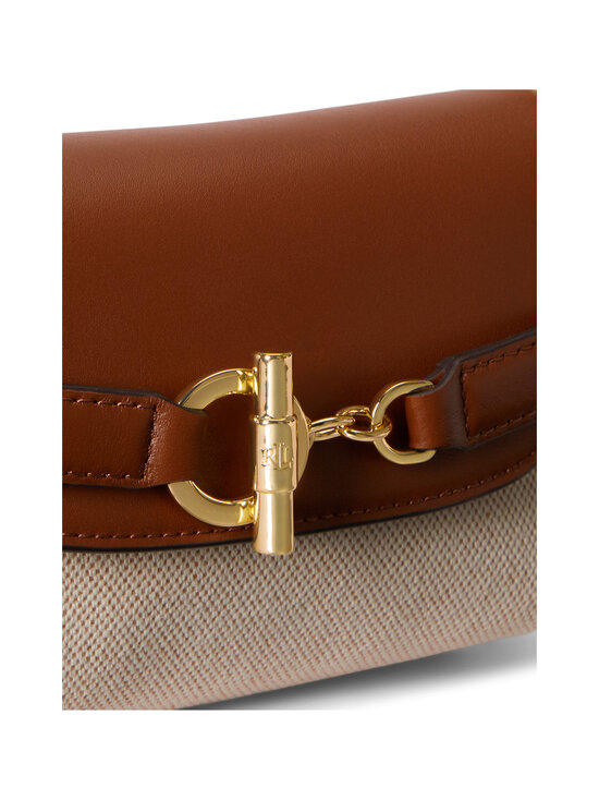Lauren Ralph Lauren - Crossbody Small -laukku - NTRL/BUFF CANVAS/LAUREN TAN | Stockmann - photo 5