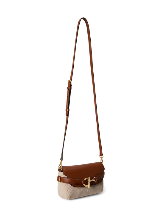Lauren Ralph Lauren - Crossbody Small -laukku - NTRL/BUFF CANVAS/LAUREN TAN | Stockmann - photo 6