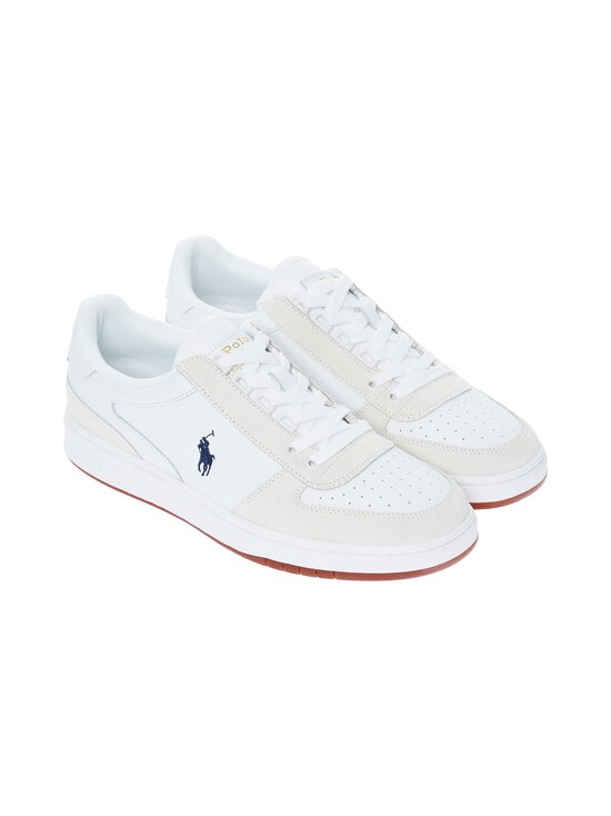 Polo Ralph Lauren - Nahast tennised Polo Athletic - WHITE/NEWPORT NAVY PP | Stockmann - photo 5