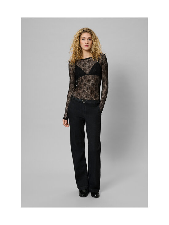 MY ESSENTIAL WARDROBE - MWRita Boatneck blūze - 100 BLACK | Stockmann - photo 4