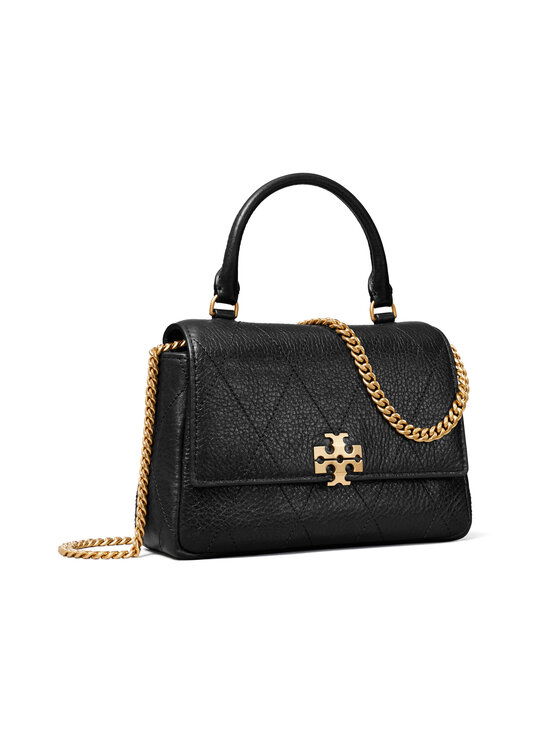 Tory Burch - Kott Mini Charlie Quilted Top-Handle Crossbody - 001 BLACK | Stockmann - photo 4